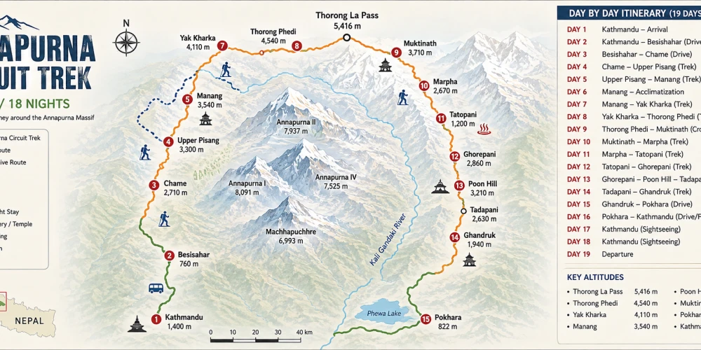Trek map